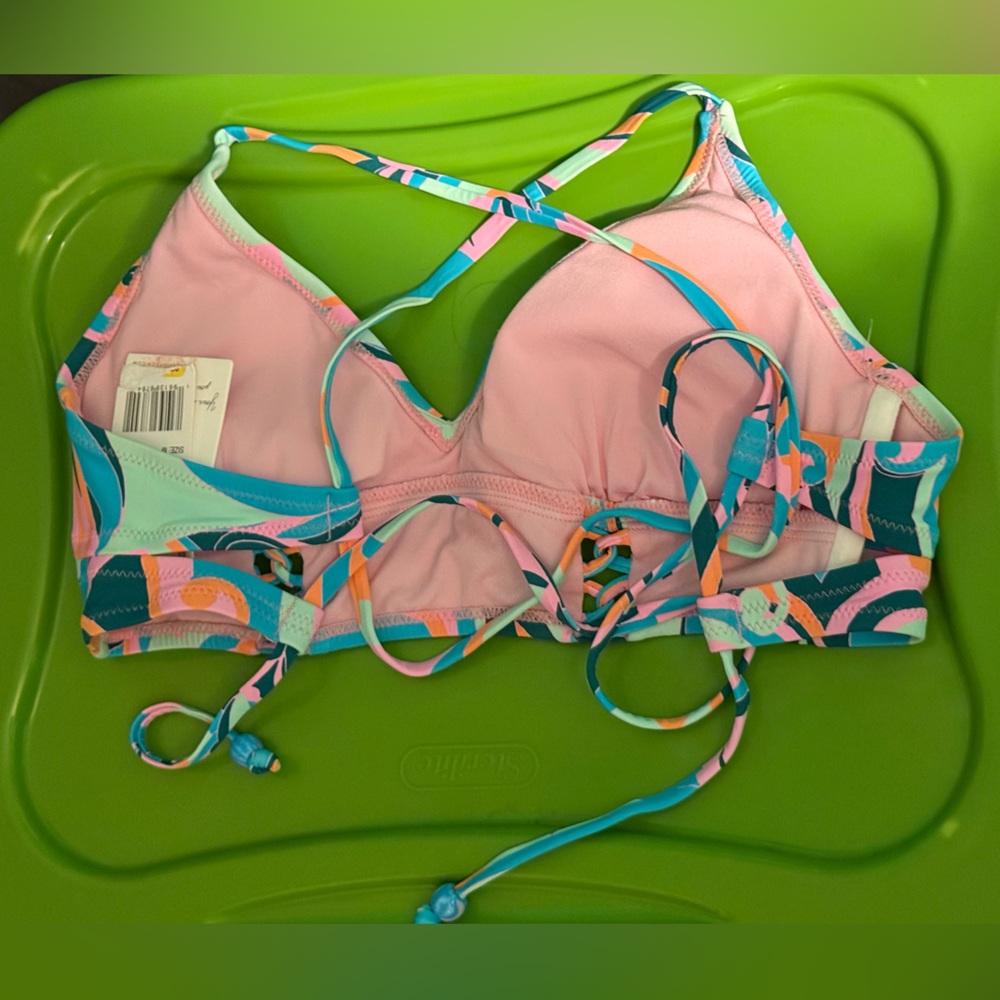 Colorful Women's Swim Top - Picture 11 of 13